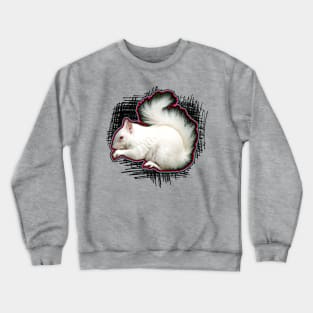 albino squirrel Crewneck Sweatshirt